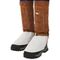 Lava Brown™ split cowleather welding legging with spat
